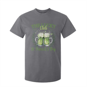 Irish Cat Eating Ramen Noodles Cute Anime St Patrick's Day T Shirt For Kid The Lucky Club TS10 Charcoal Print Your Wear