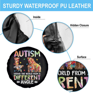 Autism Awareness Giraffe Spare Tire Cover Seeing The World Differently ASD TS10 Print Your Wear