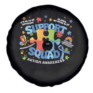 Autism Awareness Support Squad Spare Tire Cover TS10 Print Your Wear
