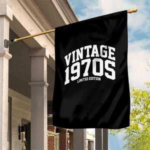 Vintage 1970s Limited Edition Garden Flag Vintage Varsity Funny Cool 1970 Theme TS10 Print Your Wear