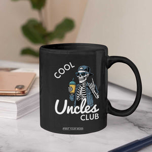 Cool Uncles Club Coffee Mug Funny Uncle Skeleton TS10 Print Your Wear