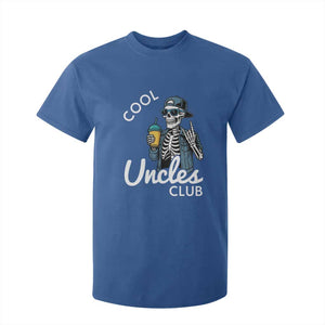 Cool Uncles Club T Shirt For Kid Funny Uncle Skeleton TS10 Royal Blue Print Your Wear