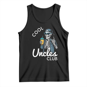 Cool Uncles Club Tank Top Funny Uncle Skeleton