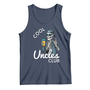 Cool Uncles Club Tank Top Funny Uncle Skeleton