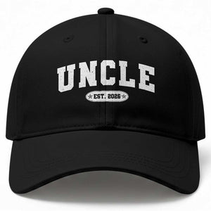 Promoted To Uncle Est 2026 Baseball Cap New Uncle Gift