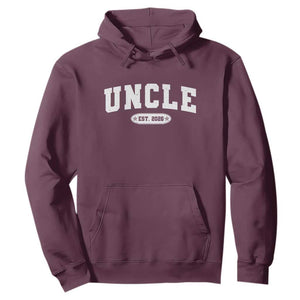 Promoted To Uncle Est 2026 Hoodie New Uncle Gift TS10 Maroon Print Your Wear