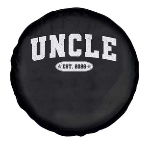 Promoted To Uncle Est 2026 Spare Tire Cover New Uncle Gift TS10 Print Your Wear