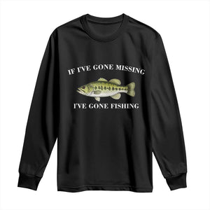 Funny Bass Fishing Long Sleeve Shirt Largemouth Bass Anglers Outdoor Lovers