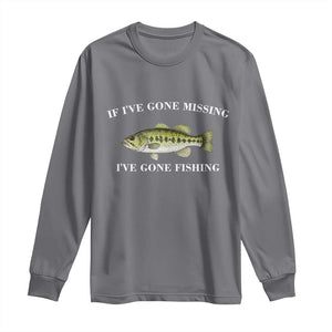 Funny Bass Fishing Long Sleeve Shirt Largemouth Bass Anglers Outdoor Lovers