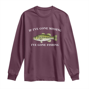 Funny Bass Fishing Long Sleeve Shirt Largemouth Bass Anglers Outdoor Lovers