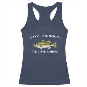 Funny Bass Fishing Racerback Tank Top Largemouth Bass Anglers Outdoor Lovers