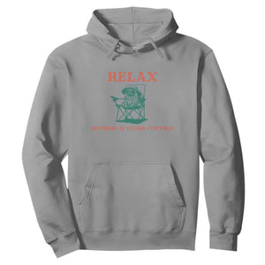 Chill Pug Hoodie Vintage Dog Lovers Relax Nothing Is Under Control Summer Chilling Vibes