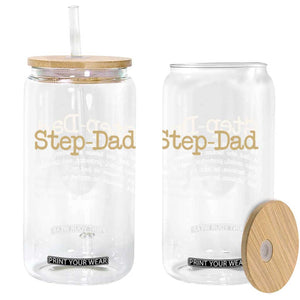 Stepdad Gifts Glass Can Step Dad Definition Bonus Dad Fathers Day