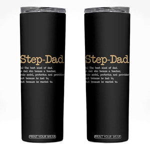 Stepdad Gifts Skinny Tumbler Step Dad Definition Bonus Dad Fathers Day