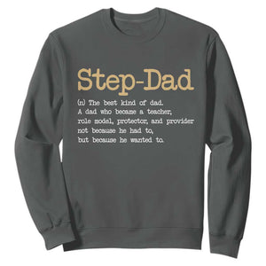 Stepdad Gifts Sweatshirt Step Dad Definition Bonus Dad Fathers Day