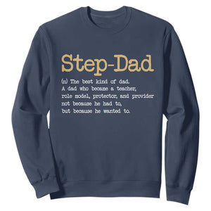 Stepdad Gifts Sweatshirt Step Dad Definition Bonus Dad Fathers Day
