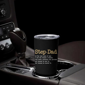 Stepdad Gifts Tumbler Cup Step Dad Definition Bonus Dad Fathers Day
