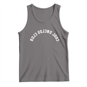 Cool Uncles Club Tank Top Gifts For Uncle Retro Upside Down Text
