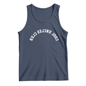 Cool Uncles Club Tank Top Gifts For Uncle Retro Upside Down Text