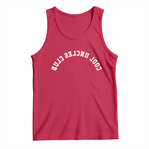 Cool Uncles Club Tank Top Gifts For Uncle Retro Upside Down Text