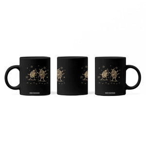 Dancing Lady Bugs Happy Little Insects Nature Lovers Coffee Mug