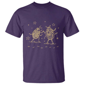 Dancing Lady Bugs Happy Little Insects Nature Lovers T Shirt