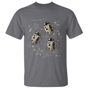 Cute Ladybug Y2k Grunge 2000s Alt 90s Vintage Star Dots Teen T Shirt