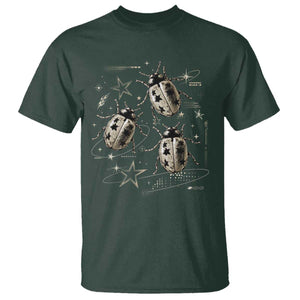 Cute Ladybug Y2k Grunge 2000s Alt 90s Vintage Star Dots Teen T Shirt