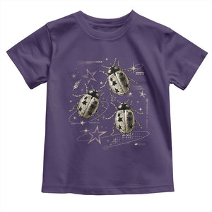 Cute Ladybug Y2k Grunge 2000s Alt 90s Vintage Star Dots Teen Toddler T Shirt