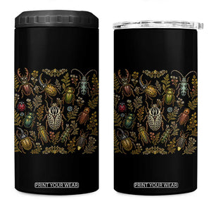 Insect Bug Collection Collector Entomologist Entomology 4 in 1 Can Cooler Tumbler