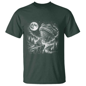 Frog Moon T Shirt Vintage 90s Frog Howling to Moon Parody Meme