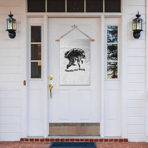 Jimothy Eat World Funny Viral Raccoon Seattle Trash Panda Garden Flag