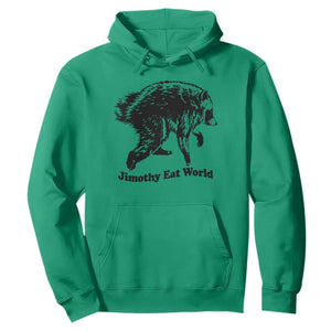 Jimothy Eat World Funny Viral Raccoon Seattle Trash Panda Hoodie