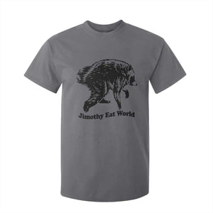 Jimothy Eat World Funny Viral Raccoon Seattle Trash Panda T Shirt For Kid