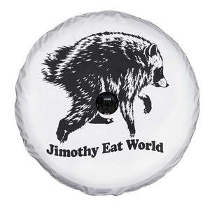 Jimothy Eat World Funny Viral Raccoon Seattle Trash Panda Spare Tire Cover