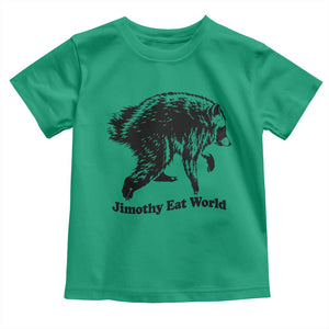 Jimothy Eat World Funny Viral Raccoon Seattle Trash Panda Toddler T Shirt