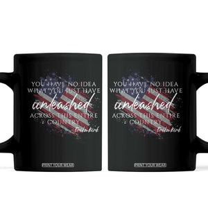Charlie Kirk Memorial Coffee Mug Erika Kirk Quote Patriotism Faith Gods Merciful Love TS10 Black Print Your Wear