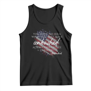 Charlie Kirk Memorial Tank Top Erika Kirk Quote Patriotism Faith Gods Merciful Love TS10 Black Print Your Wear
