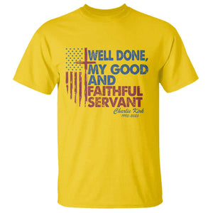 Charlie Kirk T Shirt Fear Not Mens Christian Memorial Tribute Charlie Cross US Flag TS10 Daisy Print Your Wear