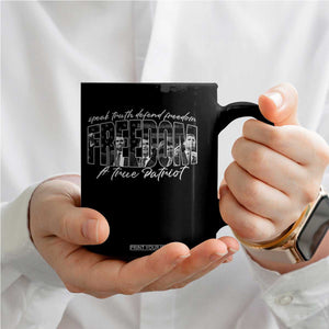 Charlie Kirk Freedom Coffee Mug A True Patriot Patriotic American TS10 Print Your Wear