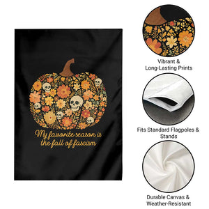 My Favorite Season is the Fall of Fascism Garden Flag Social Justice Halloween Activist TS10 Print Your Wear