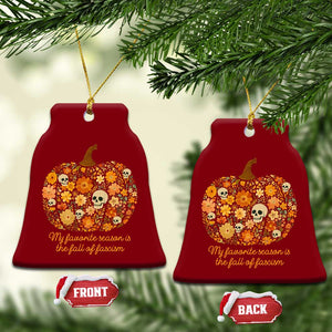 My Favorite Season is the Fall of Fascism Ceramic Ornament Social Justice Halloween Activist TS10 Print Your Wear