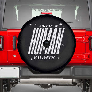 Big Fan Of Human Rights Spare Tire Cover Equality Activist TS10 Black Print Your Wear