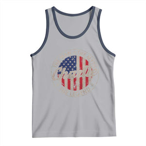 Charlie The Man The Myth The Legend Tank Top Retro Vintage American Flag TS10 Athletic Heather Navy Print Your Wear