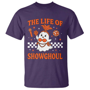 Funny Halloween Costume Showgirl T Shirt The Life of A Showghoul Cute Ghost TS10 Purple Print Your Wear