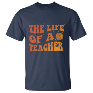 The Life Of A Teacher T Shirt In My Teacher Era Concert TS10 Navy Print Your Wear
