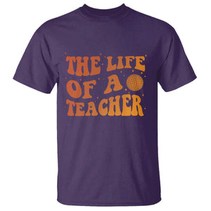 The Life Of A Teacher T Shirt In My Teacher Era Concert TS10 Purple Print Your Wear