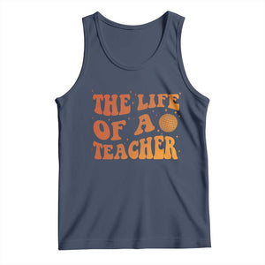 The Life Of A Teacher Tank Top In My Teacher Era Concert TS10 Navy Print Your Wear