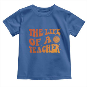 The Life Of A Teacher Toddler T Shirt In My Teacher Era Concert TS10 Royal Blue Print Your Wear