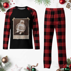 The Life Of A Showcat Plaid Pajama Set Funny Vintage Photo Cat Era TS10 Buffalo Plaid Print Your Wear